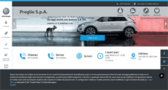 Desktop Screenshot of progliospa.com